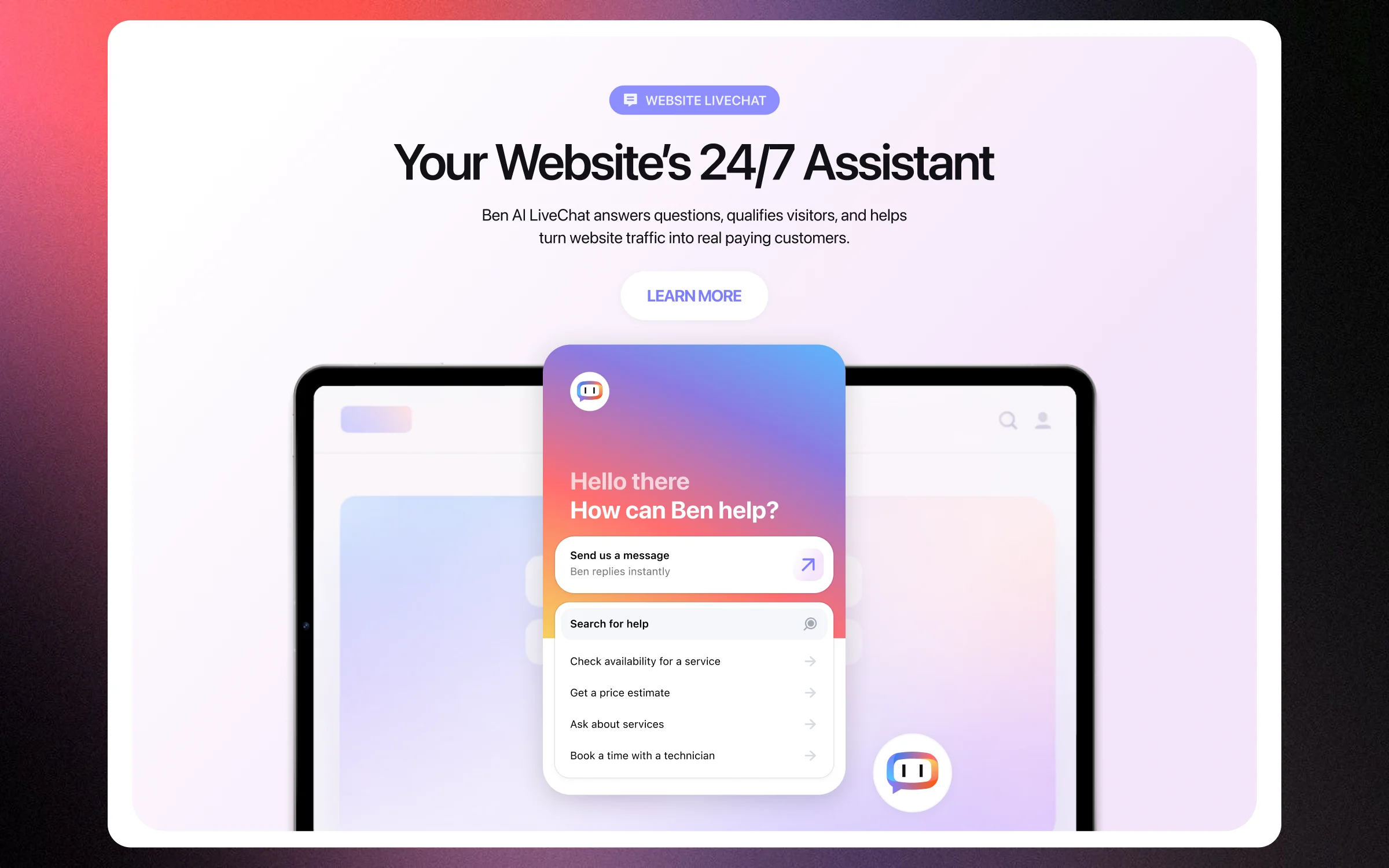 Your Website’s 24/7 Assistant